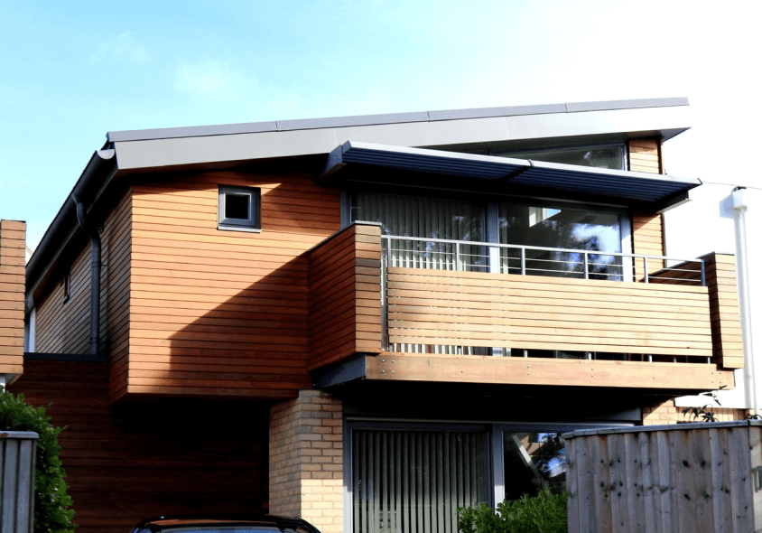 Modern Wooden House